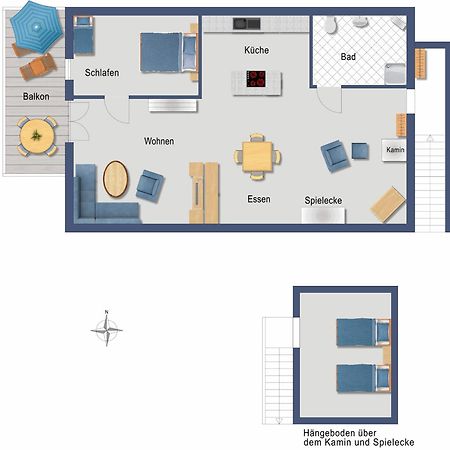 Ferienwohnung Auf Der Ruebenburg Barnsen Екстериор снимка