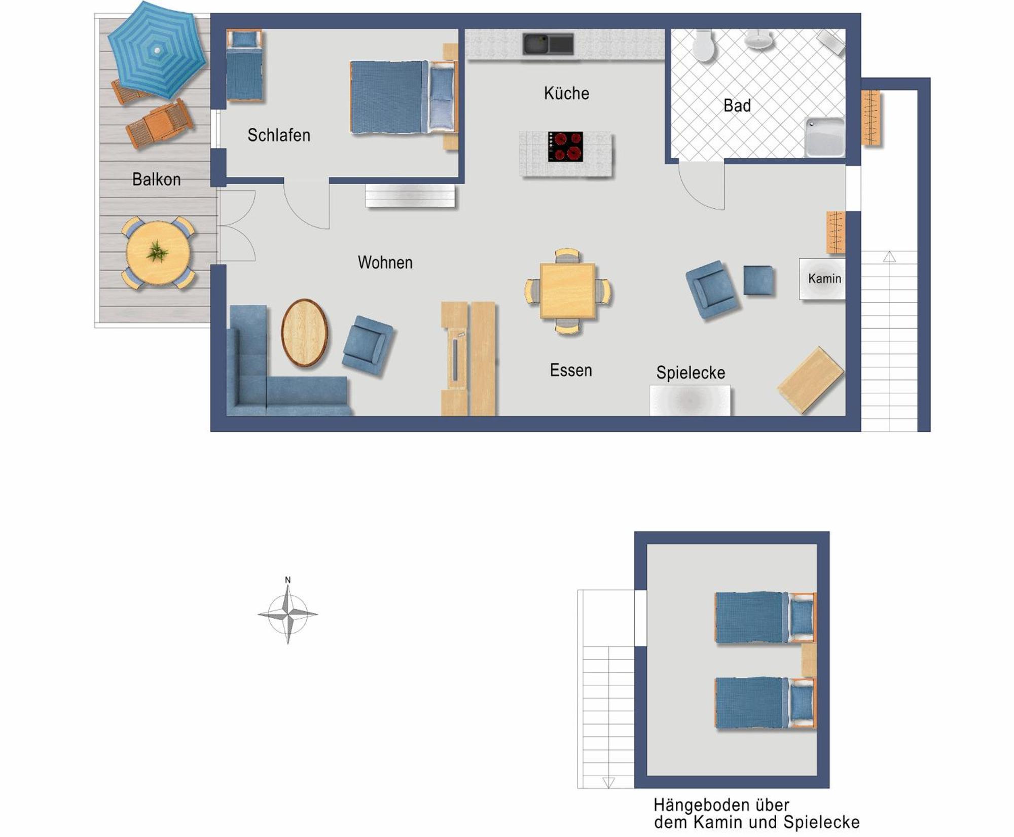 Ferienwohnung Auf Der Ruebenburg Barnsen Екстериор снимка
