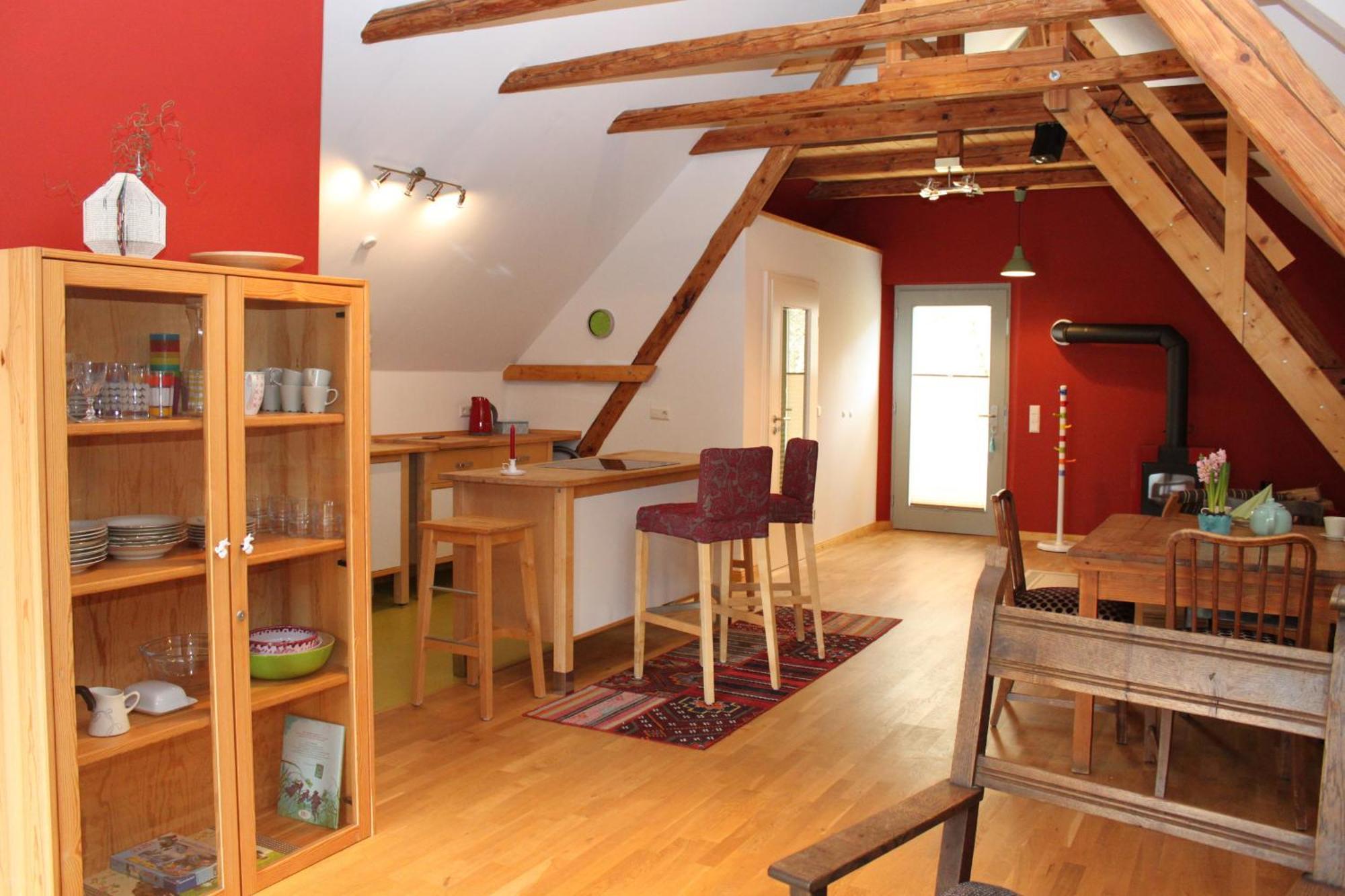 Ferienwohnung Auf Der Ruebenburg Barnsen Екстериор снимка